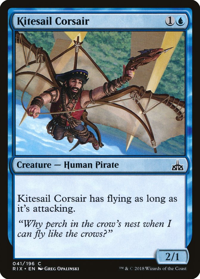 Kitesail Corsair [Rivals of Ixalan] | Good Games Adelaide SA
