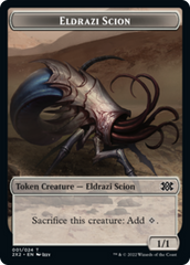 Saproling // Eldrazi Scion Double-sided Token [Double Masters 2022 Tokens] | Good Games Adelaide SA