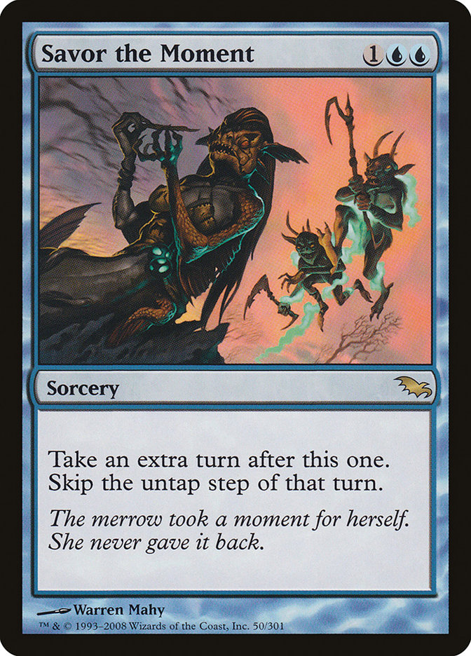 Savor the Moment 50 (Shadowmoor)  - Foil | Good Games Adelaide SA