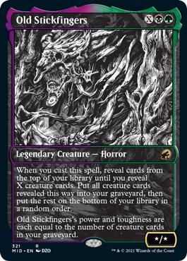 Old Stickfingers Showcase 321 (Innistrad: Midnight Hunt)  | Good Games Adelaide SA