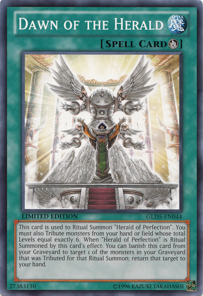 Dawn of the Herald [GLD5-EN044] Common | Good Games Adelaide SA