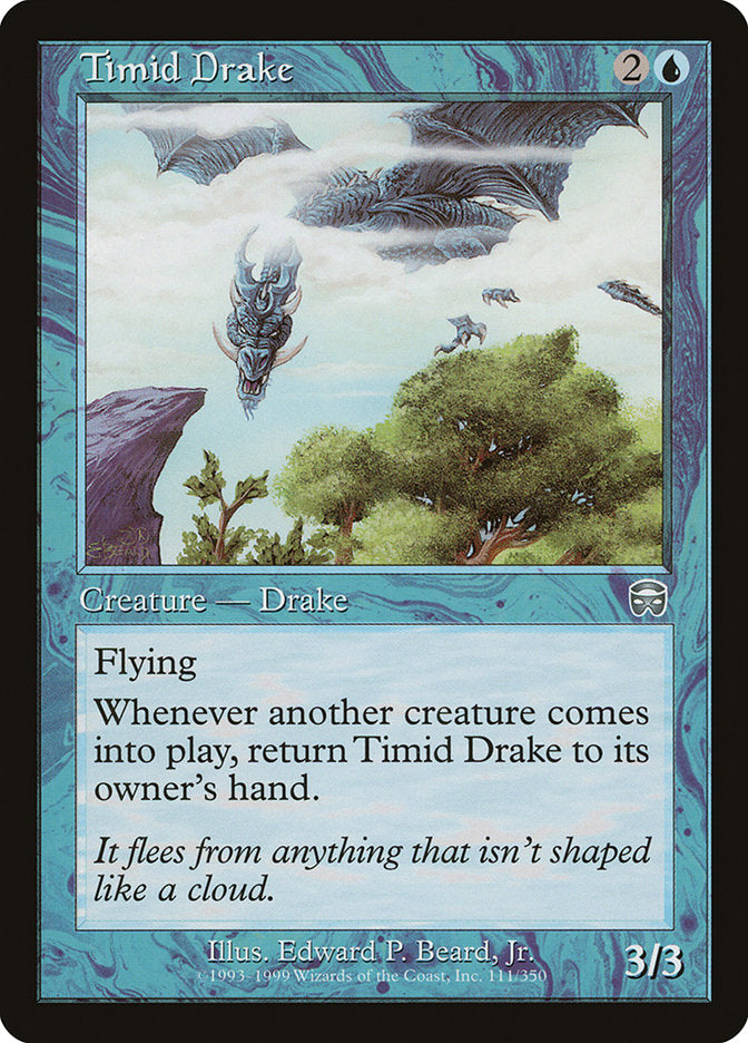 Timid Drake 111 (Mercadian Masques)  | Good Games Adelaide SA