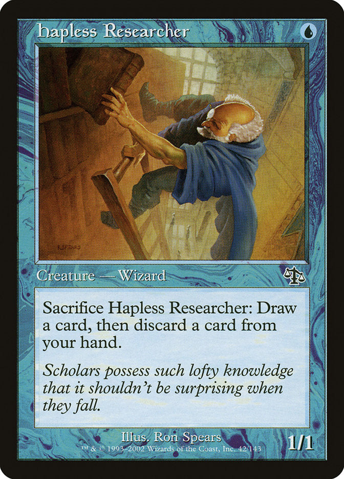 Hapless Researcher 42 (Judgment)  - Foil | Good Games Adelaide SA