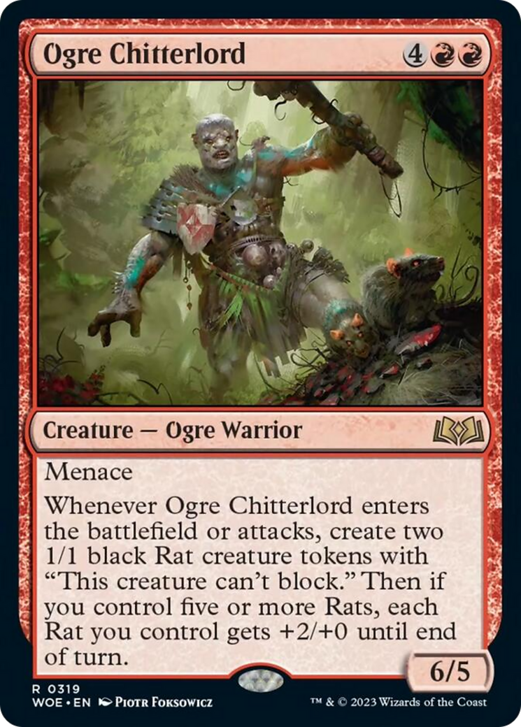 Ogre Chitterlord [Wilds of Eldraine] | Good Games Adelaide SA