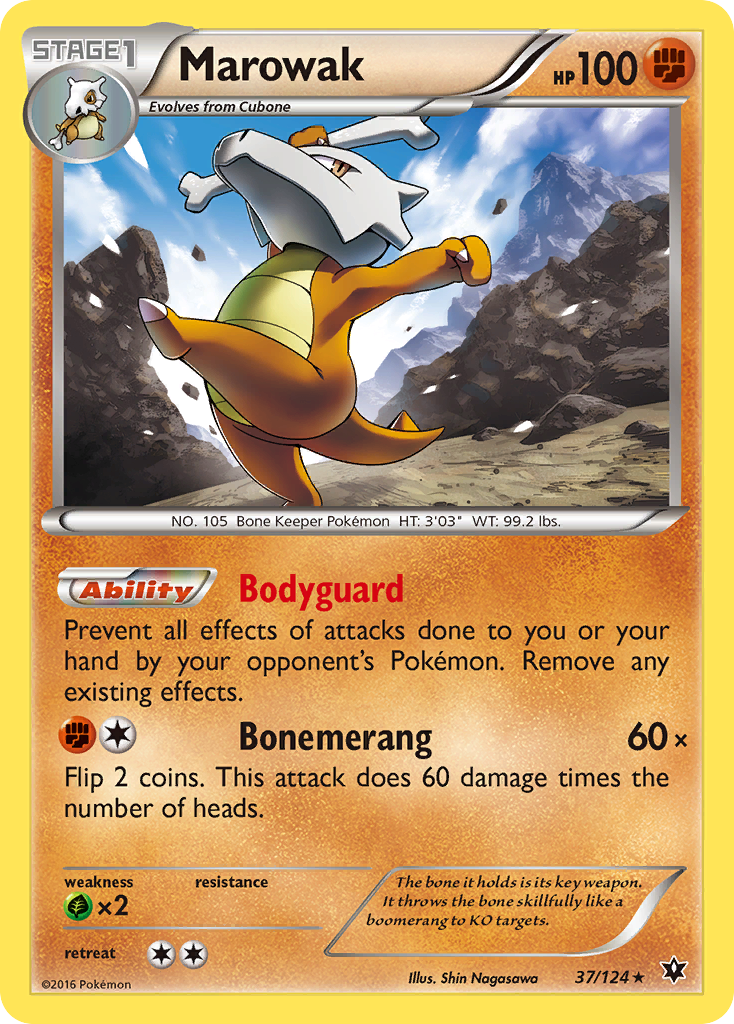 Marowak (37/124) [XY: Fates Collide] | Good Games Adelaide SA
