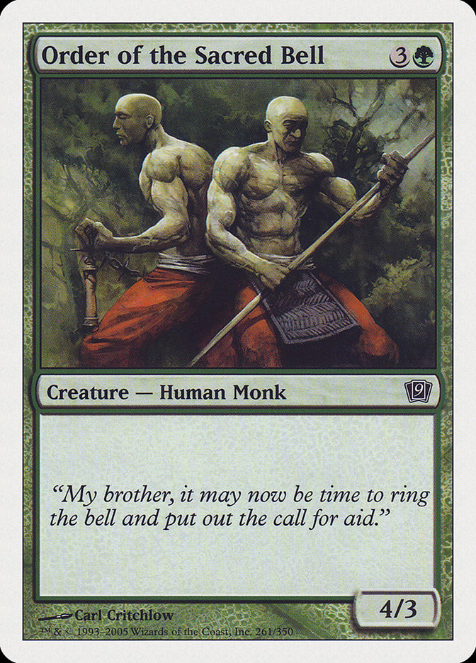 Order of the Sacred Bell 261 (9th Edition)  - Foil | Good Games Adelaide SA
