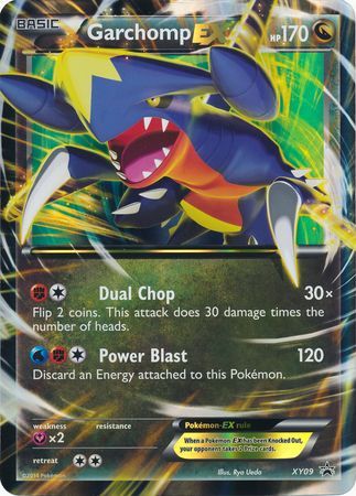 Garchomp EX (XY09) (Jumbo Card) [XY: Black Star Promos] | Good Games Adelaide SA