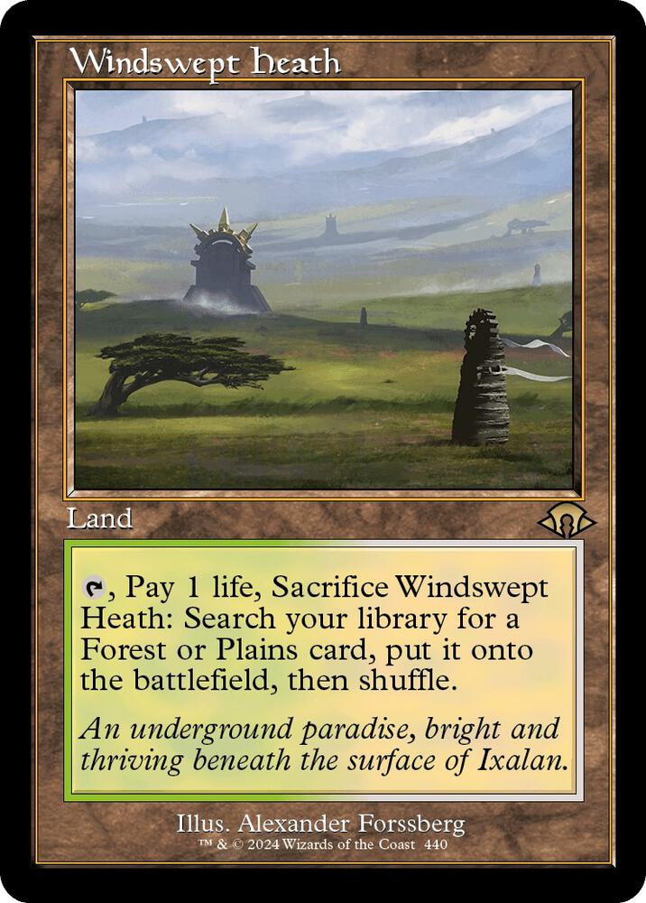 Windswept Heath 440/319 (Modern Horizons 3)  - Retro Foil | Good Games Adelaide SA
