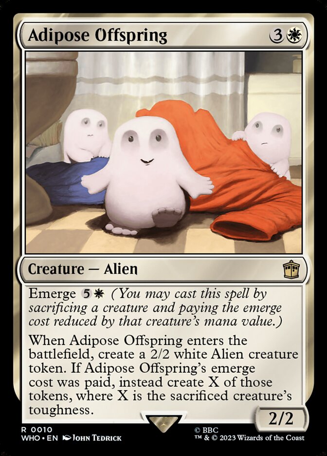 Adipose Offspring 10 (Universes Beyond: Doctor Who)  - Foil | Good Games Adelaide SA