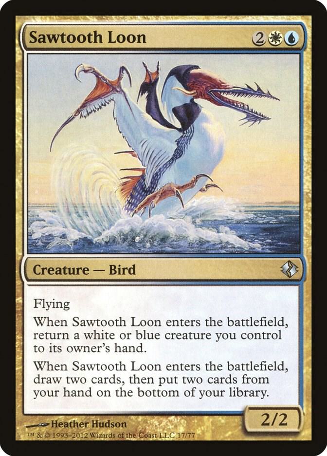 Sawtooth Loon 17 (Duel Decks: Venser vs. Koth)  | Good Games Adelaide SA