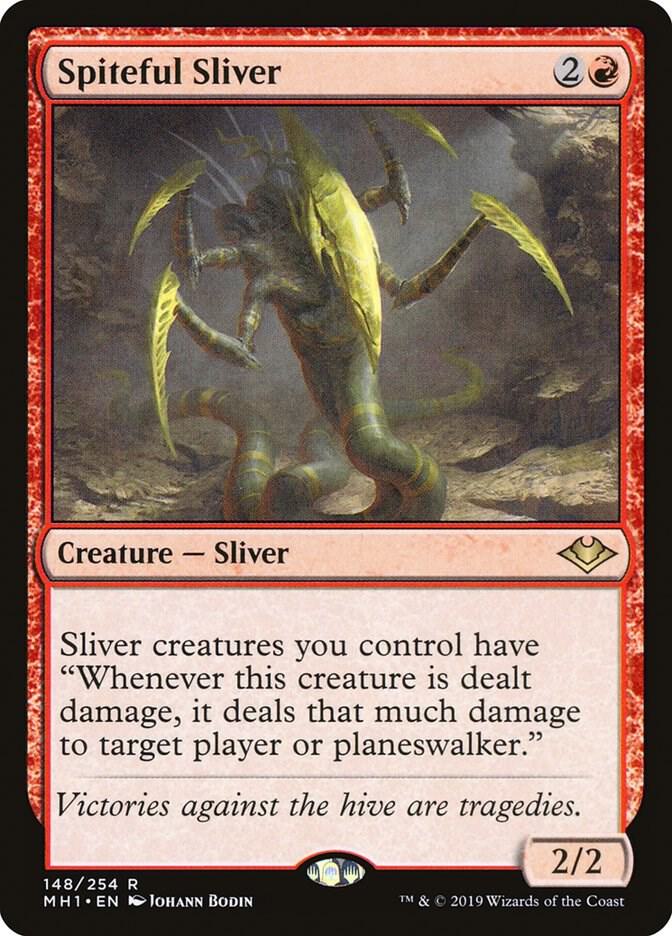 Spiteful Sliver 148 (Modern Horizons)  - Foil | Good Games Adelaide SA