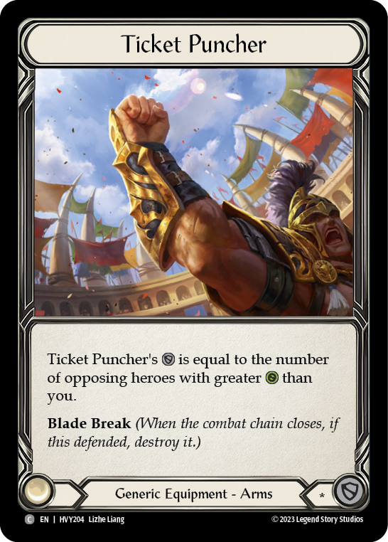Ticket Puncher [HVY204] (Heavy Hitters) | Good Games Adelaide SA