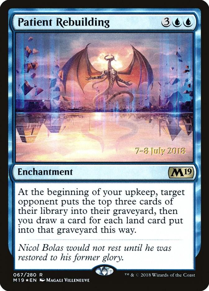 Patient Rebuilding 67 (Prerelease Cards)  - Foil | Good Games Adelaide SA