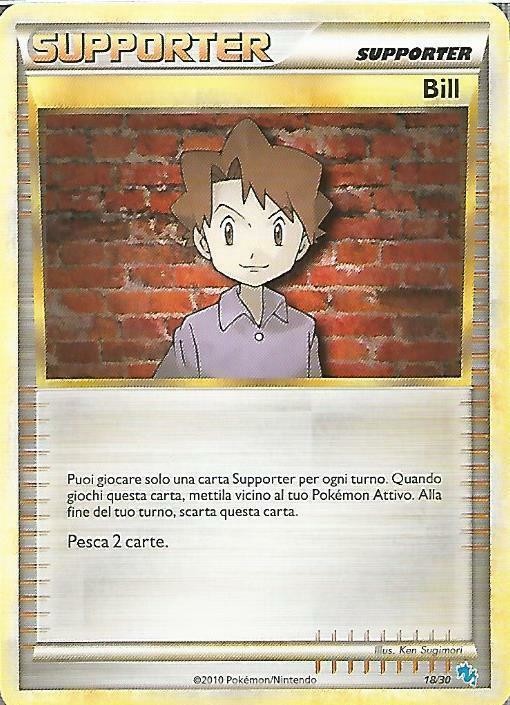 Bill (18/30) [HeartGold & SoulSilver: Trainer Kit - Gyarados] | Good Games Adelaide SA
