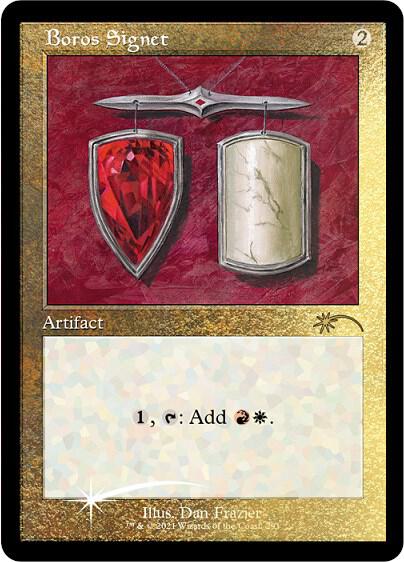 Boros Signet Foil Etched 291 (Secret Lair Drop Series)  - Foil | Good Games Adelaide SA