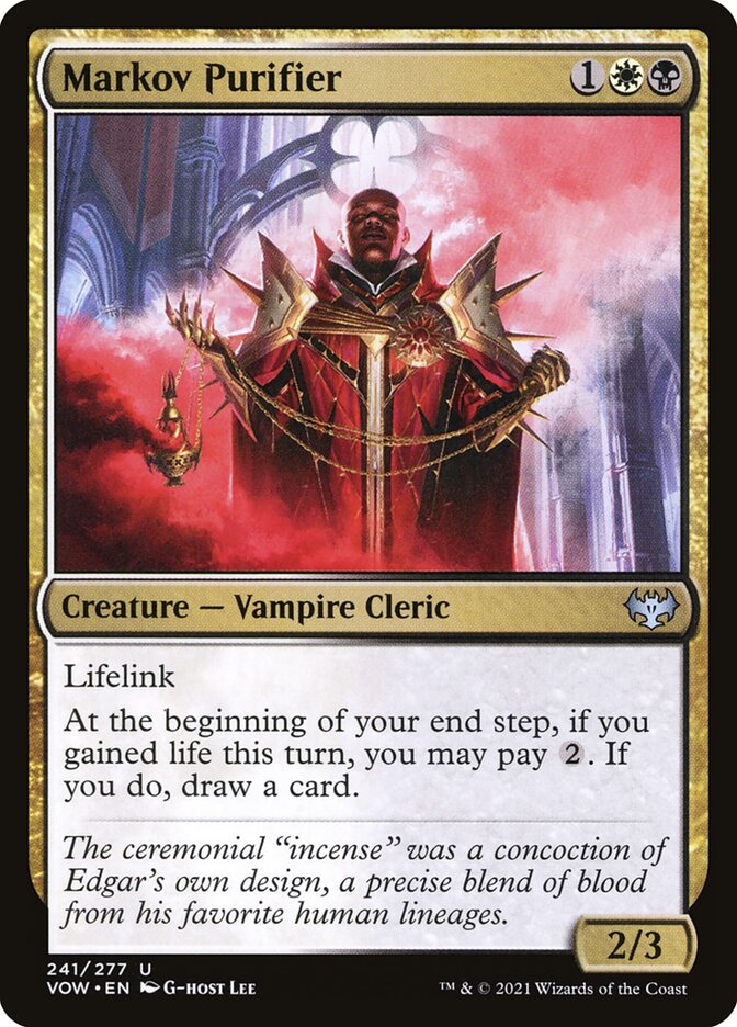 Markov Purifier 241 (Innistrad: Crimson Vow)  - Foil | Good Games Adelaide SA