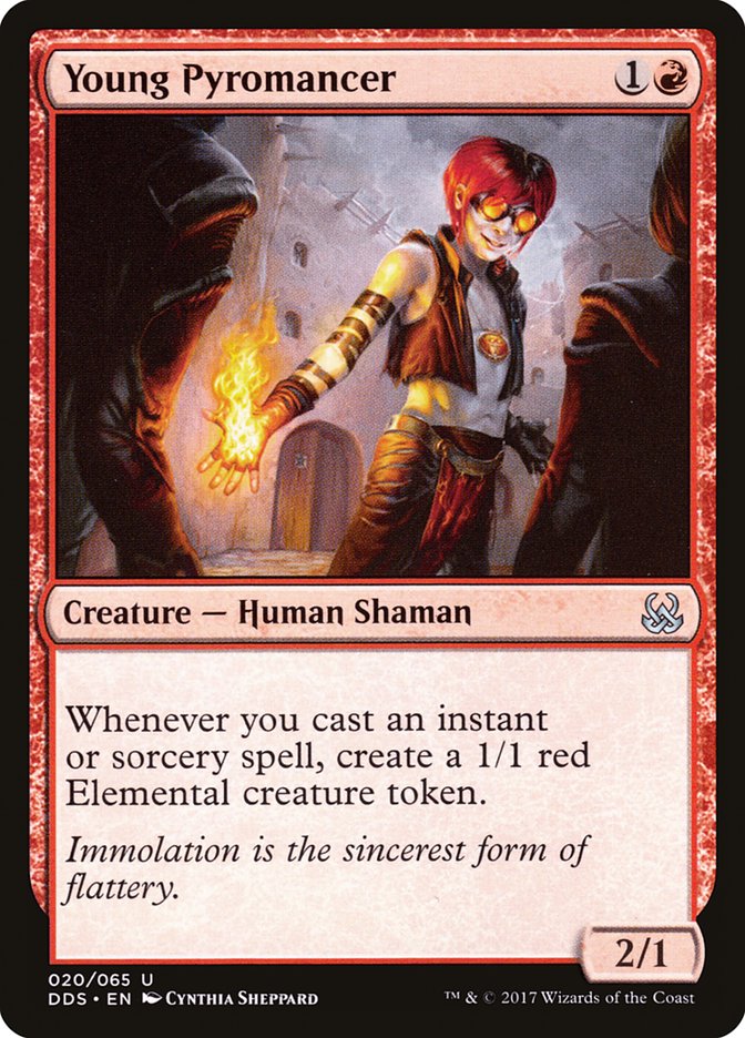 Young Pyromancer [Duel Decks: Mind vs. Might] | Good Games Adelaide SA