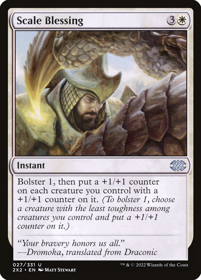 Scale Blessing 27 (Double Masters 2022)  - Foil | Good Games Adelaide SA