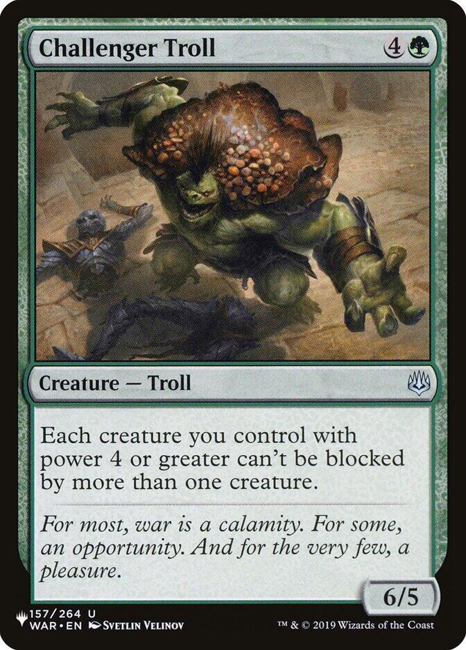 Challenger Troll 157/264 (The List Reprints)  | Good Games Adelaide SA
