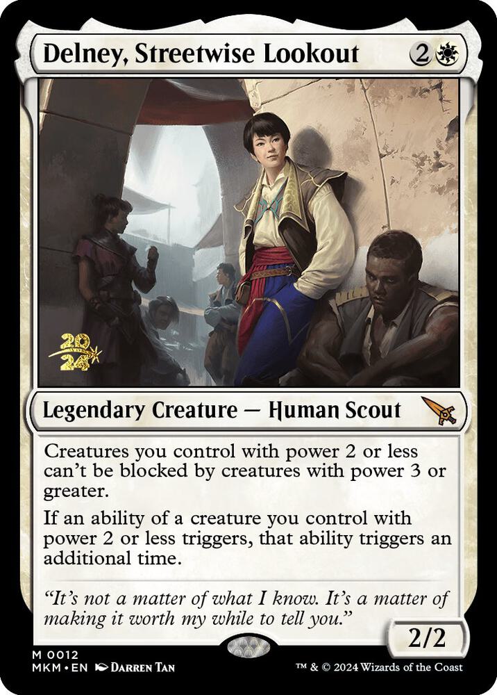 Delney Streetwise Lookout 12 (Prerelease Cards)  - Foil | Good Games Adelaide SA