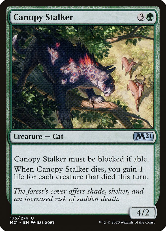 Canopy Stalker 175 (Core Set 2021)  - Foil | Good Games Adelaide SA