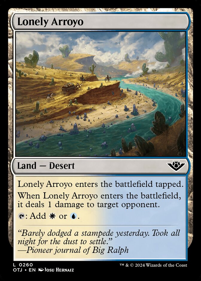 Lonely Arroyo 260/286 (Outlaws of Thunder Junction)  | Good Games Adelaide SA