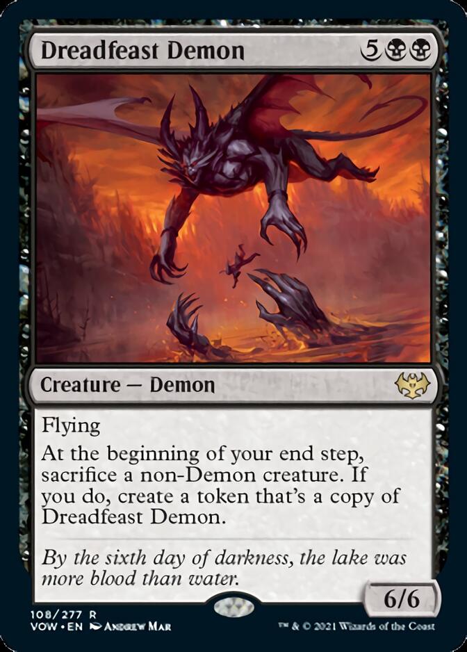 Dreadfeast Demon [Innistrad: Crimson Vow] | Good Games Adelaide SA