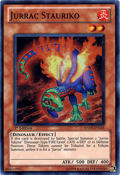 Jurrac Stauriko [HA03-EN041] Super Rare | Good Games Adelaide SA