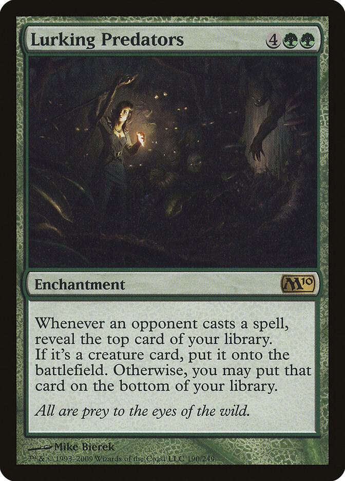 Lurking Predators 190 (Magic 2010 (M10))  - Foil | Good Games Adelaide SA
