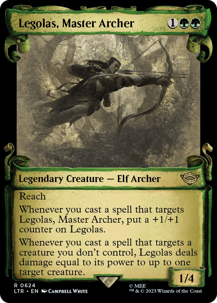 Legolas, Master Archer [The Lord of the Rings: Tales of Middle-Earth Showcase Scrolls] | Good Games Adelaide SA