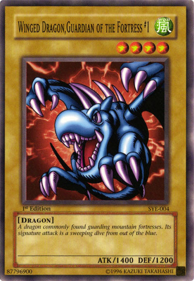 Winged Dragon, Guardian of the Fortress #1 [SYE-004] Common | Good Games Adelaide SA