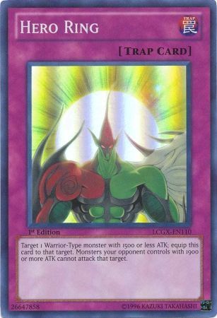 Hero Ring [LCGX-EN110] Super Rare | Good Games Adelaide SA