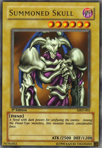Summoned Skull [MRD-003] Ultra Rare | Good Games Adelaide SA