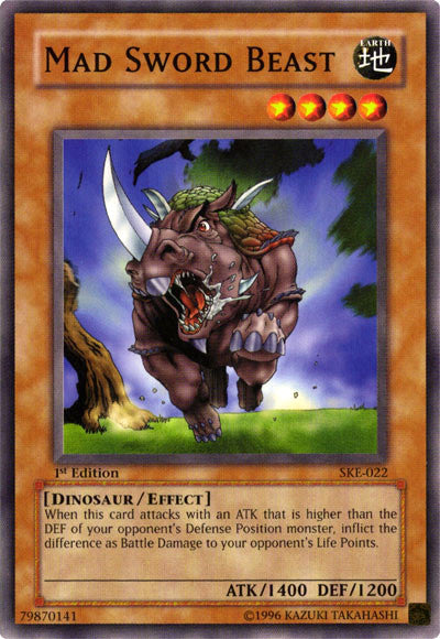 Mad Sword Beast [SKE-022] Common | Good Games Adelaide SA