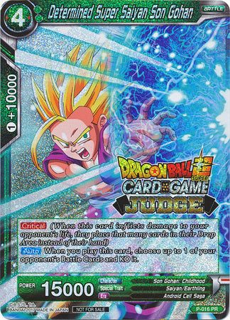 Determined Super Saiyan Son Gohan [P-016] | Good Games Adelaide SA