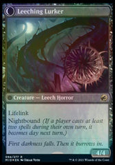 Curse of Leeches // Leeching Lurker [Innistrad: Midnight Hunt Prerelease Promos] | Good Games Adelaide SA