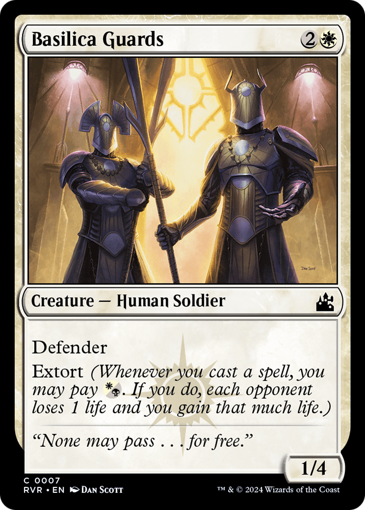 Basilica Guards [Ravnica Remastered] | Good Games Adelaide SA