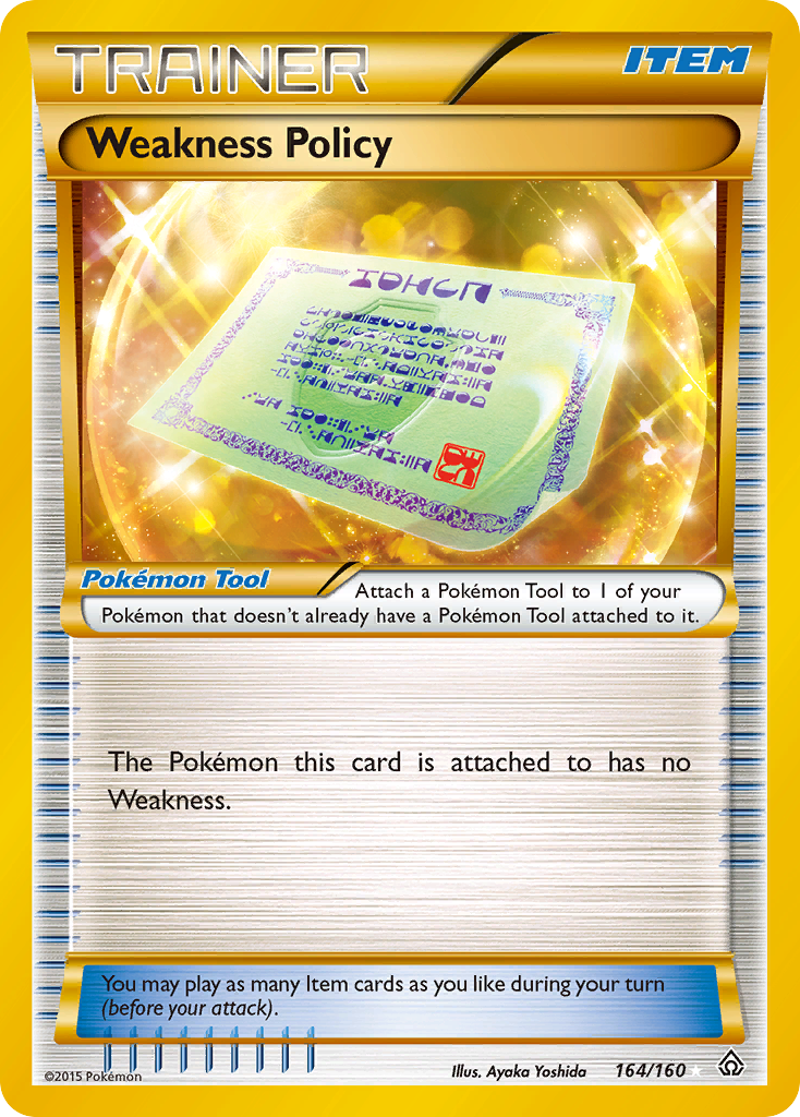 Weakness Policy (164/160) [XY: Primal Clash] | Good Games Adelaide SA