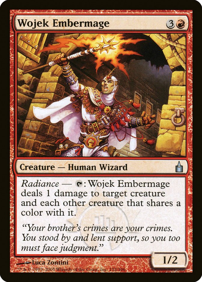 Wojek Embermage 152/306 (Ravnica: City of Guilds)  - Foil | Good Games Adelaide SA