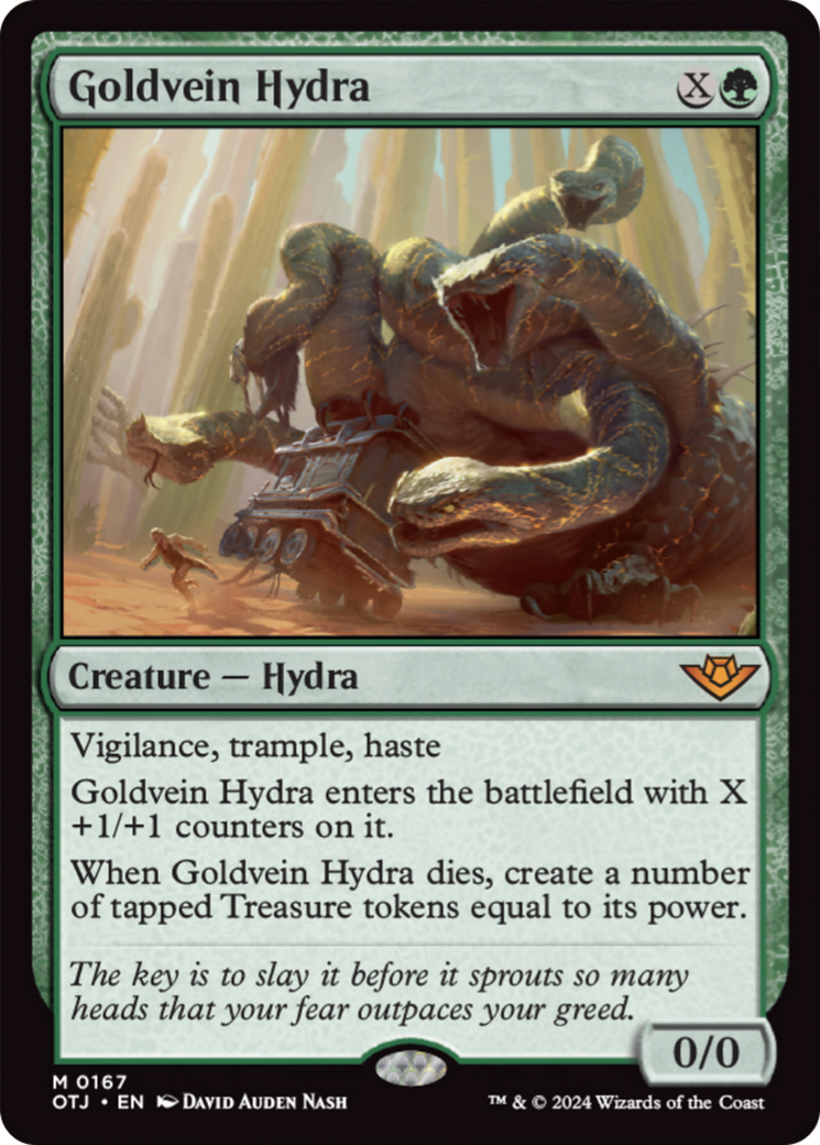 Goldvein Hydra [Outlaws of Thunder Junction] | Good Games Adelaide SA