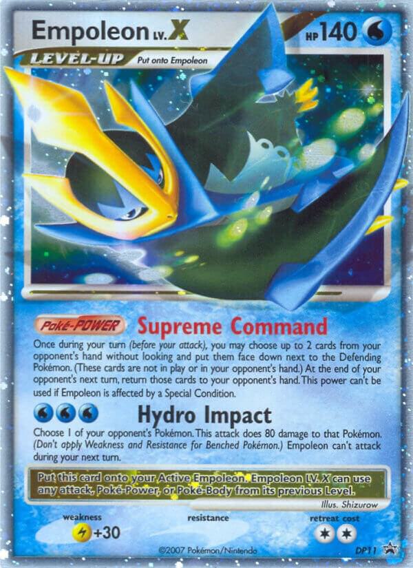 Empoleon LVX DP11 DP11 (Diamond and Pearl Promos)  - Holofoil | Good Games Adelaide SA
