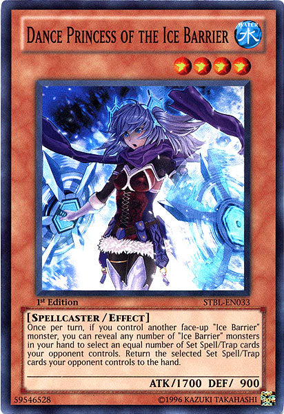 Dance Princess of the Ice Barrier [STBL-EN033] Super Rare | Good Games Adelaide SA