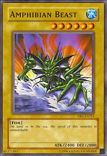 Amphibian Beast [DB1-EN211] Common | Good Games Adelaide SA