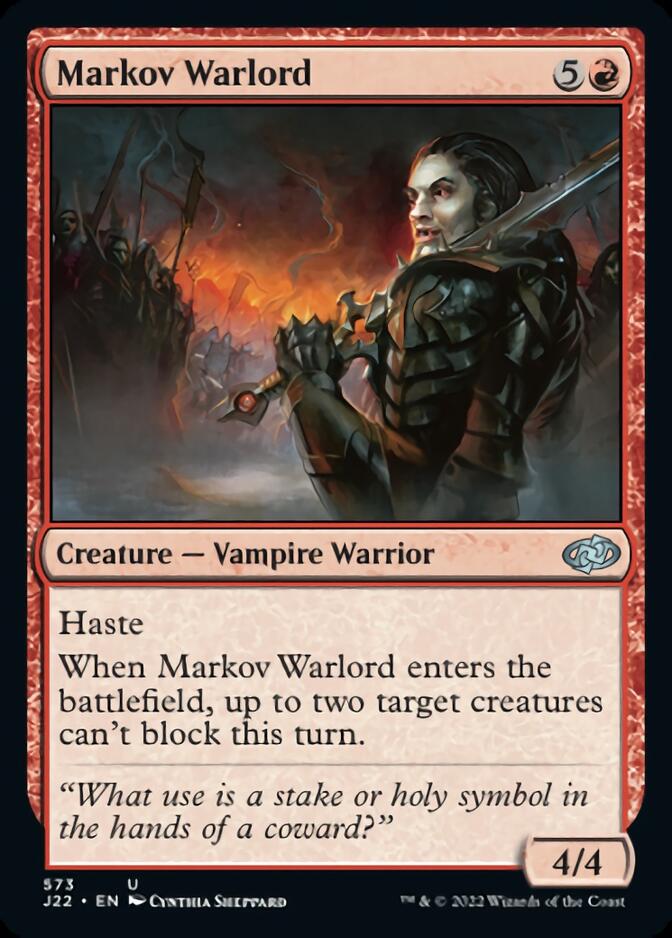 Markov Warlord [Jumpstart 2022] | Good Games Adelaide SA