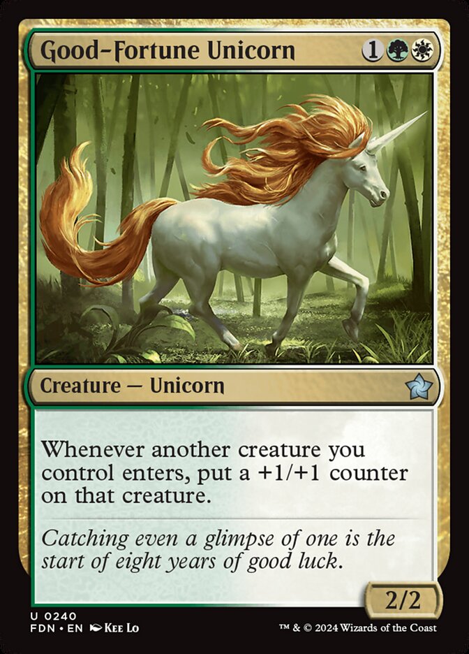 Good-Fortune Unicorn 240 (Foundations)  | Good Games Adelaide SA