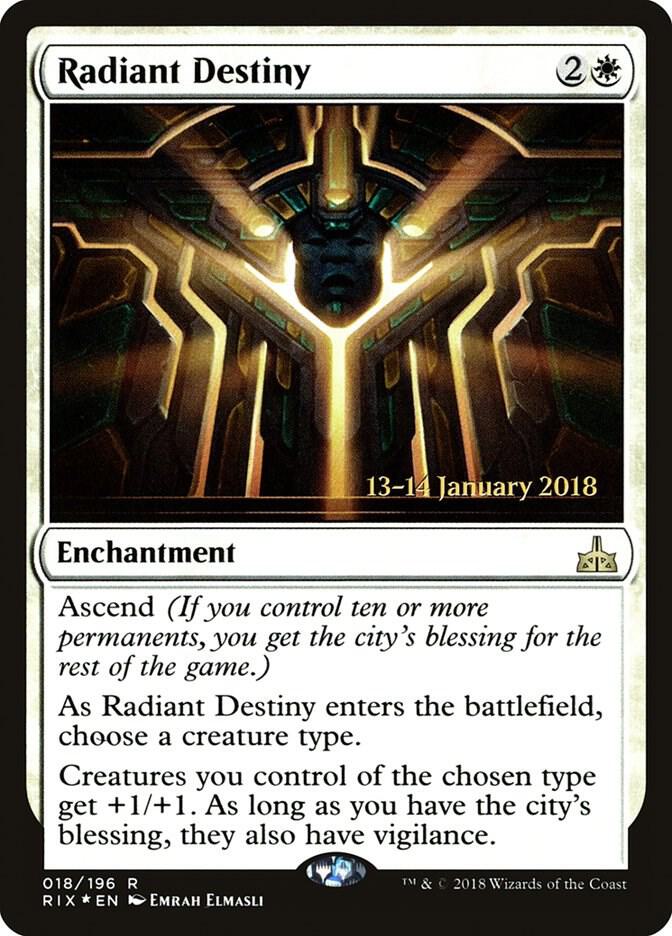 Radiant Destiny 18 (Prerelease Cards)  - Foil | Good Games Adelaide SA