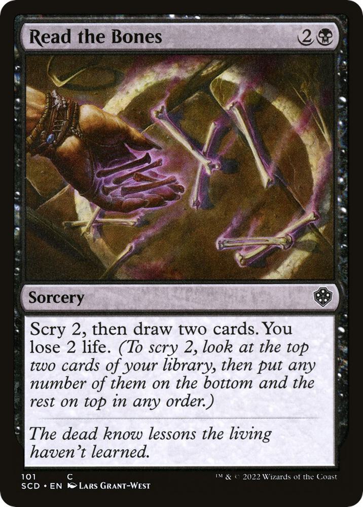 Read the Bones 101 (Starter Commander Decks)  | Good Games Adelaide SA