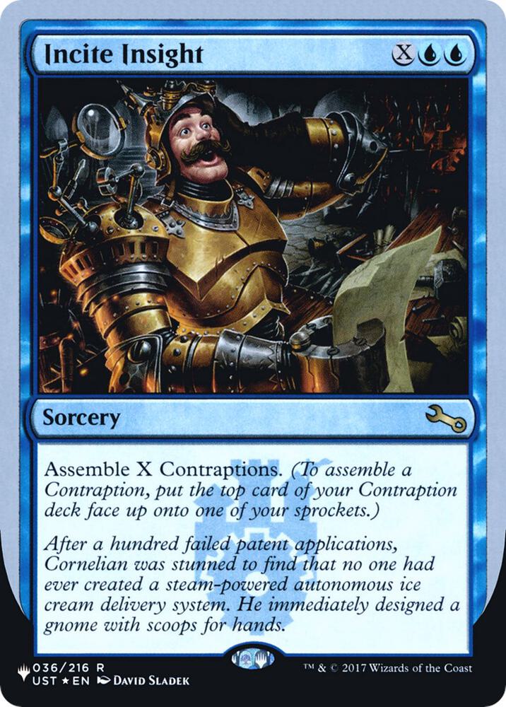 Incite Insight 036/216 (The List Reprints)  - Foil | Good Games Adelaide SA