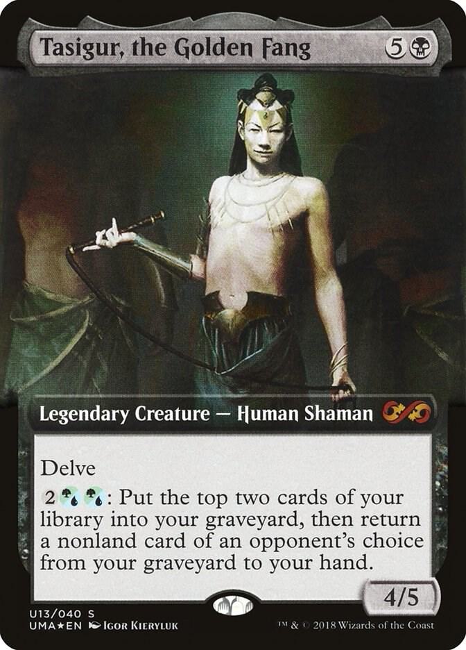 Tasigur, the Golden Fang U13 (Ultimate Masters: Box Toppers)  - Foil | Good Games Adelaide SA