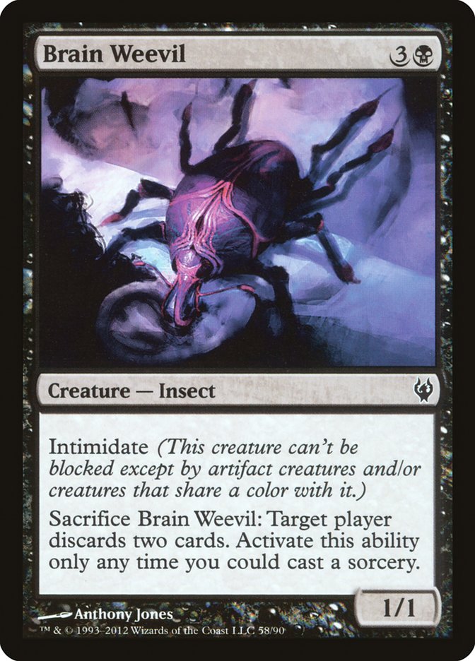 Brain Weevil 58 (Duel Decks: Izzet vs. Golgari)  | Good Games Adelaide SA